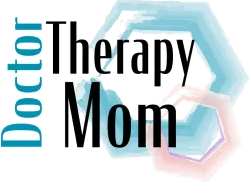 mental health podcast logo - doctor therapy mom
